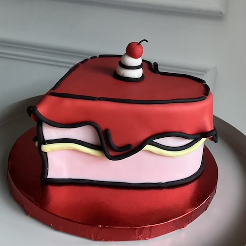 Comic cake