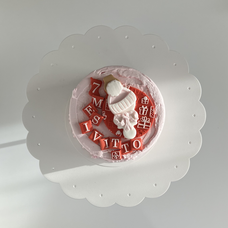 Bento month cake