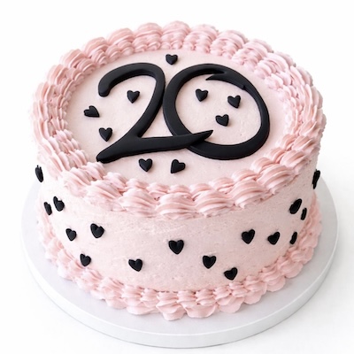 Number Vintage Cake